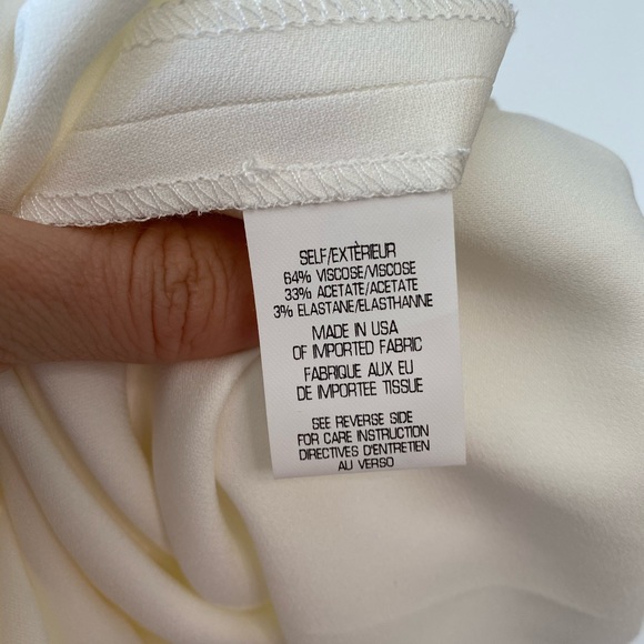 DONATED - Theory Ivory Sleeveless Turtle Neck Top Size Small - Picture 7 of 8